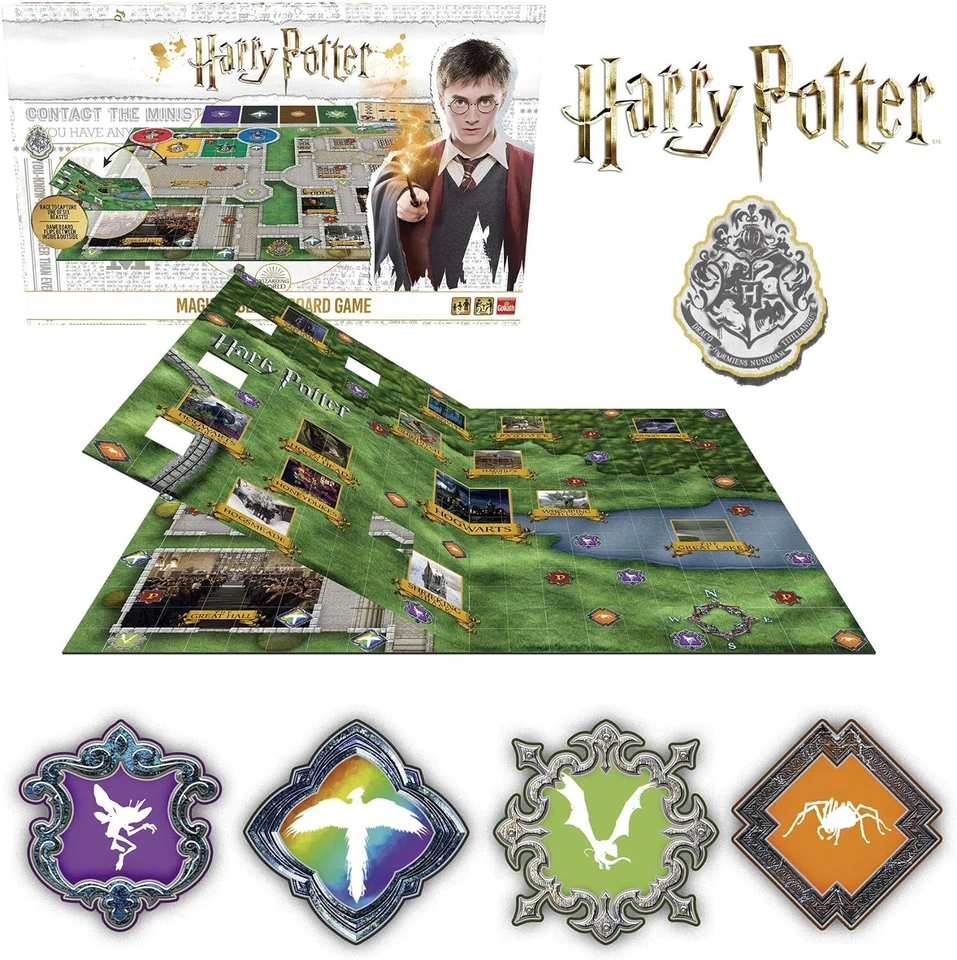 Original GOLIATH GAMES® 108673 - Juego de Mesa Harry Potter Animales Fantásticos - Imagen 4 de 4