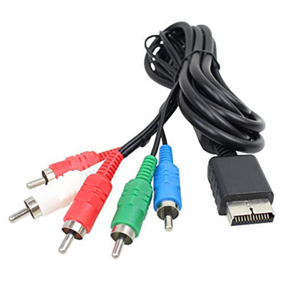 5.8 FT/177cm HD Component Cable Compatible With PS2, PS3, PS3 Slim 