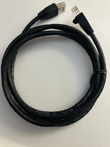 Lot of 90 - Cat5e Ethernet Patch Cable RJ45 Black 6 Foot NEW