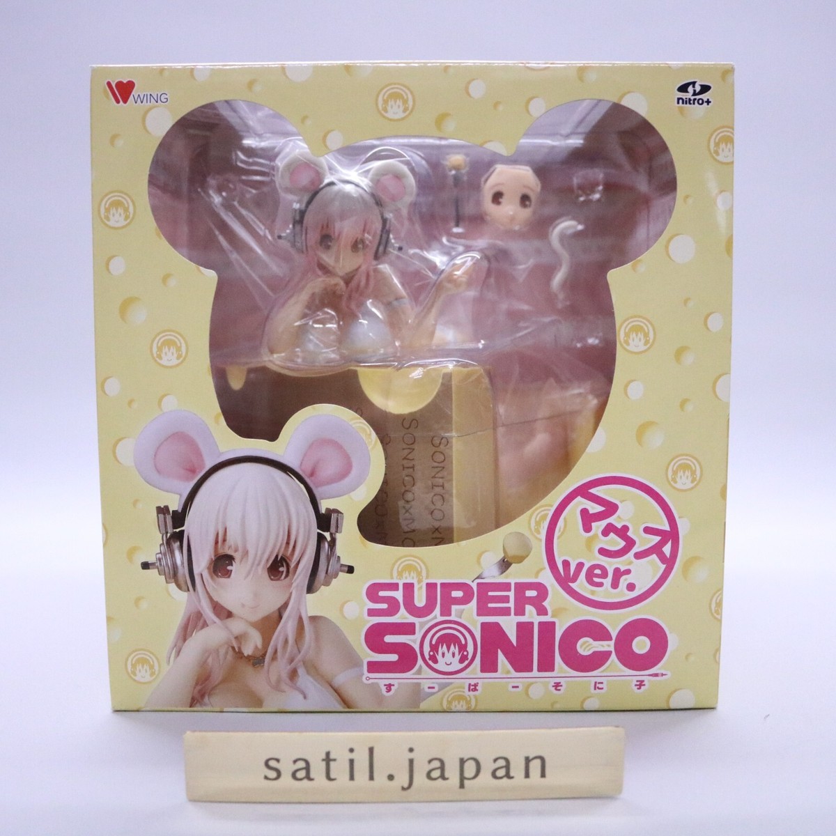 すーぱーそに子　マウスver. 1/7フィギュア NEW] WING Super Sonico Mouse Ver. 1/7 Scale Complete Figure