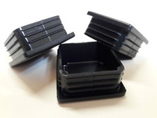 Vierkant Rohrstopfen 50x50mm Lamellenstopfen Endkappen Stopfen Kunststoffstopfen