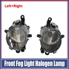 Left+Right Side Clear Front Fog Light Halogen Lamp For Buick Regal 2014-2017 A