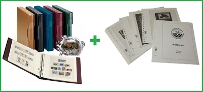 Lindner-513-96-1124V-Micronesia Printed Album T-Printed Pages 1996-1998