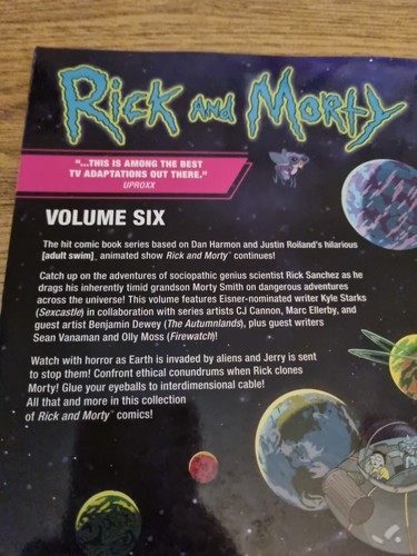 Rick And Morty Volume Six/6, Comic Novel, 2017 First Edition, Kyle Starks - Picture 5 of 10