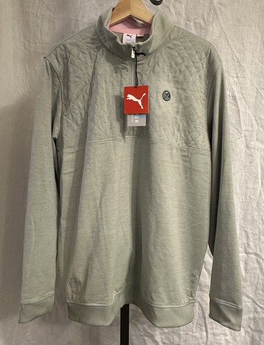 Puma Golf x Arnold Palmer 1/4 Zip Sweatshirt Performance Cotton - Size L - NWT