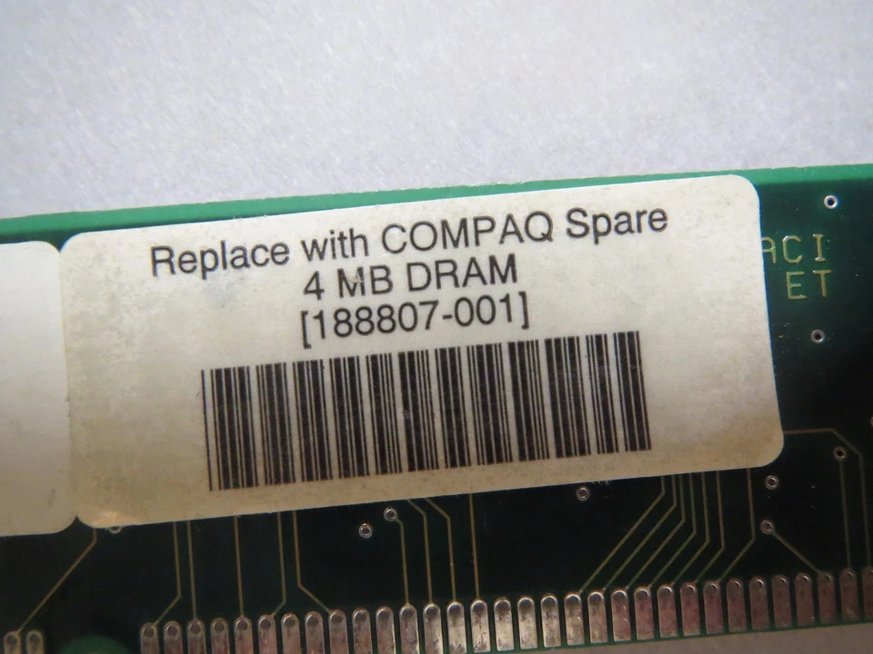 COMPAQ 172707-002 9537 4C4001JDJ -7 MEMORY RAM - Image 4 of 4