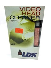 LDK Video Head Cleaner For VHS VCR Player Recorder BRAND NEW SEALED SHIPS FREE 