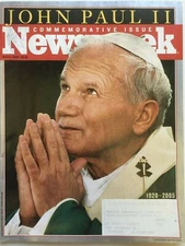 POPE JOHN PAUL II 1920-2005  2005 NEWSWEEK Magazine Commemorative Issue