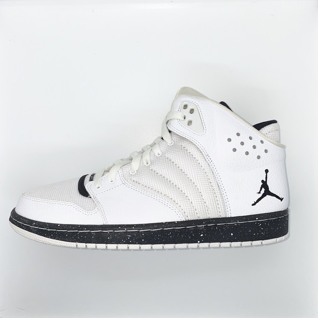 Nike Air Jordan 1 Flight 4 Premium âWhite Blackâ Mens Size 10 838818-120 NEW | eBay