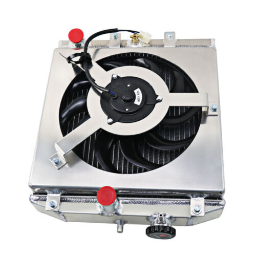 3 Row Radiator Shroud Fan fit 1992-2000 HONDA CIVIC/DEL SOL/INTEGRA - Picture 3 of 11
