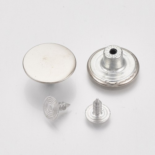 5-20 Metal Buttons Button for Jeans Jacket Pant Garment Accessories 17mm - Picture 21 of 22
