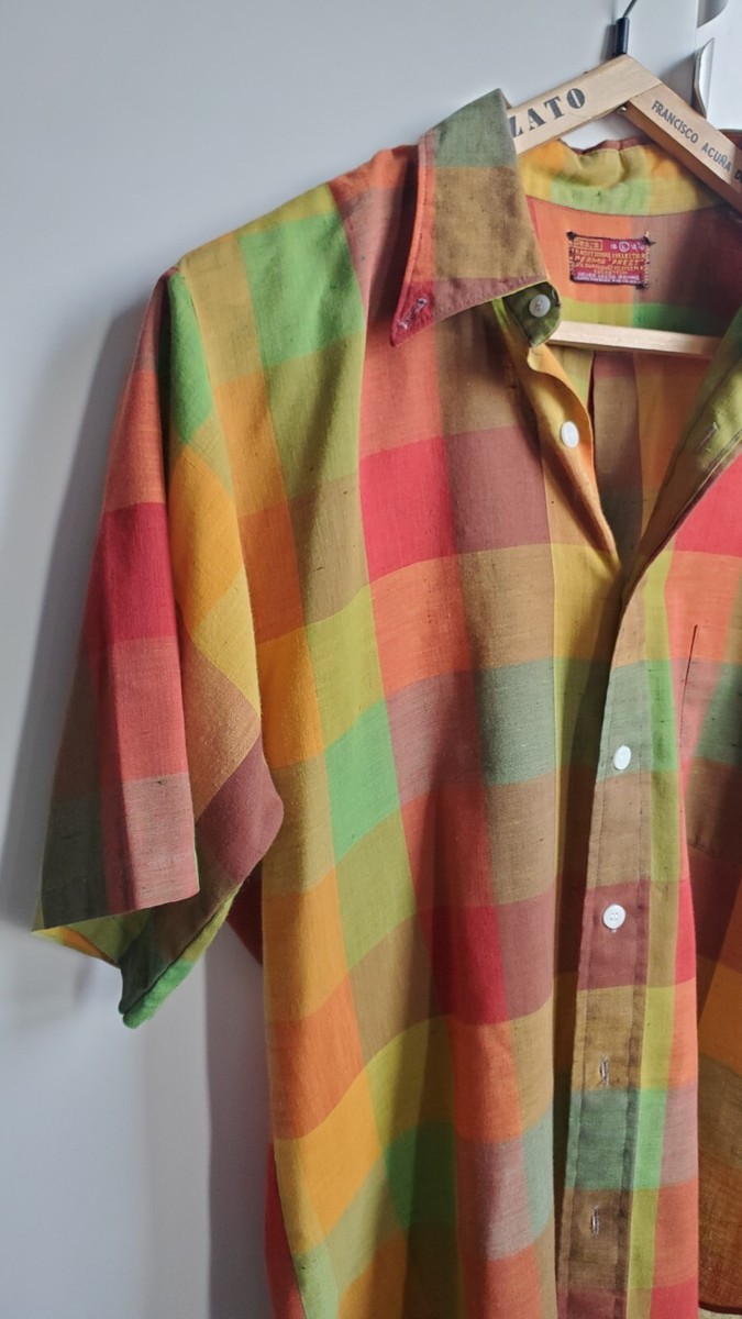 Vintage XL SEARS PERMA PREST シャツ Vintage Sears Perma Prest Shirt - Gem