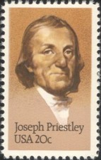 USA 1983 Joseph Priestley/Scientist/Science/People/Chemistry/Oxygen 1v (us1014)
