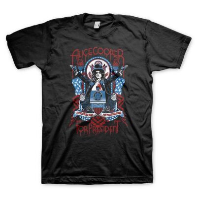 Alice Cooper ''Presidential Podium''  T-Shirt - S - 3X
