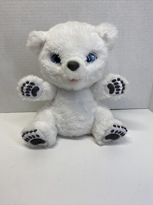Hasbro FurReal Friends Sniffling Sawyer Baby Polar Bear Cub Toy Slurping Sounds 