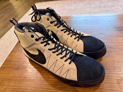 Nike SB Zoom Blazer Mid PRM Acclimate Rattan Black DC8903-200 Size 12 DS NEW