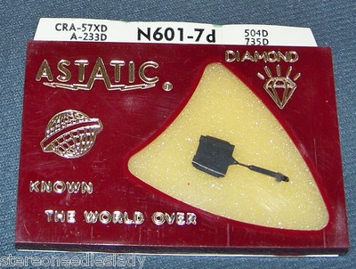 Astatic N601-7d NEEDLE for RONETTE Stereo OV T-105 106 T-MTG TO-208 291 293