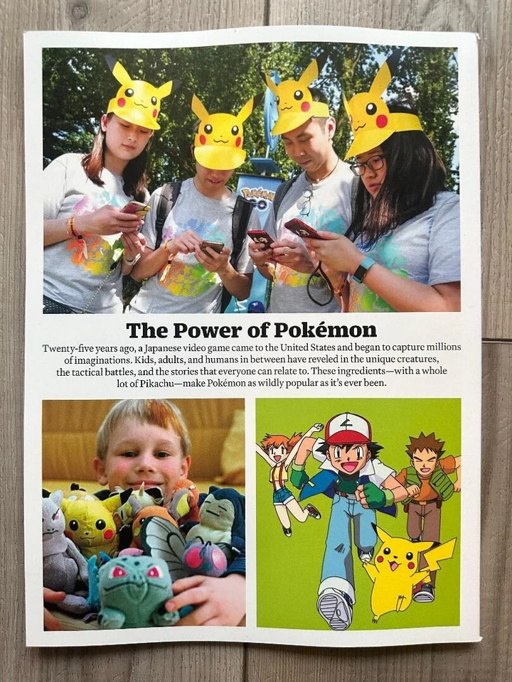2024 Time Magazine POKEMON GAMES Show EVOLUTION Mew Cover SPECIAL EDITION 25 Yrs - Image 2 of 2