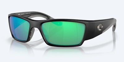 NEW Costa Del Mar Corbina PRO Matte Black Green Mirror Polarized Glass 580G