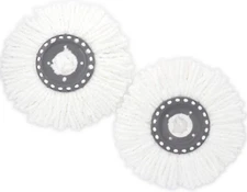 2PACK Replacement Microfiber Mop Head Refill For Spin Mop 360° Easy Cleaning USA
