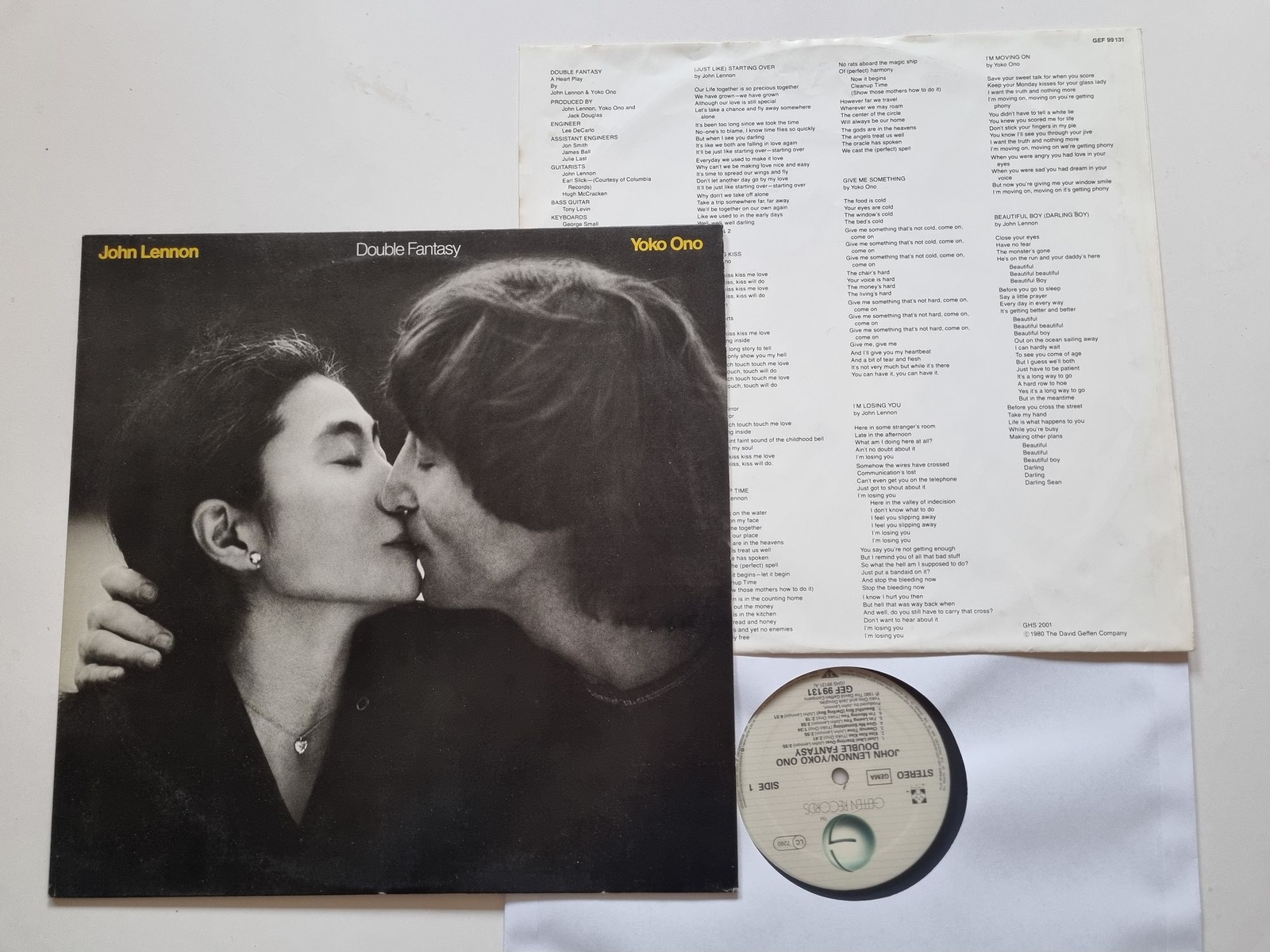 John Lennon & Yoko Ono - Double Fantasy Vinyl LP Germany