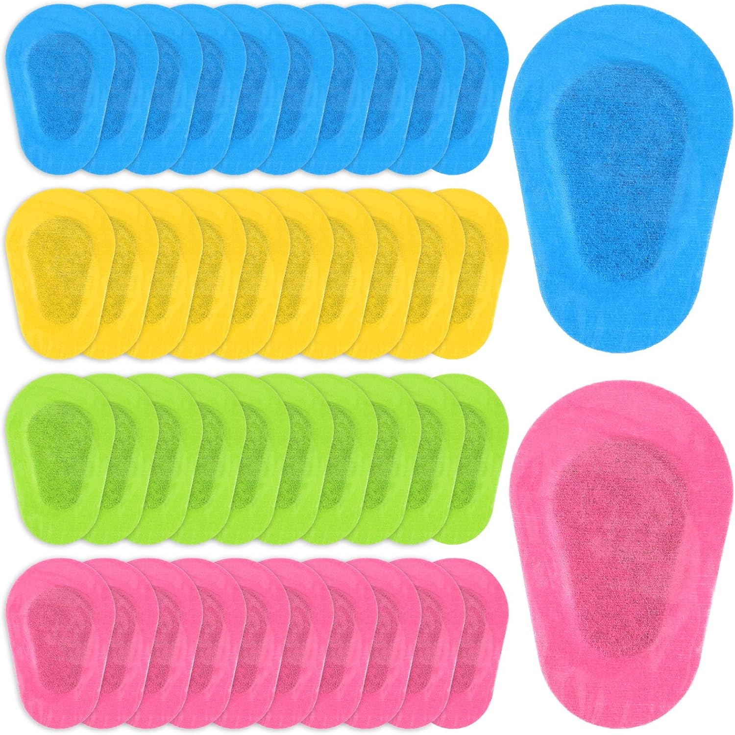 40Pcs Breathable Medical Eye Patches for Adults, Soft Adhesive Eyepatch Disposable