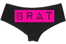 Daddy's Spoiled little BRAT Baby Girl owned slave boyshort panties ddlg princess