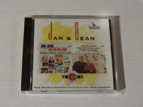 CD Jan & Dean Ride The Wild Surf & The Little Old Lady From Pasadena 1992