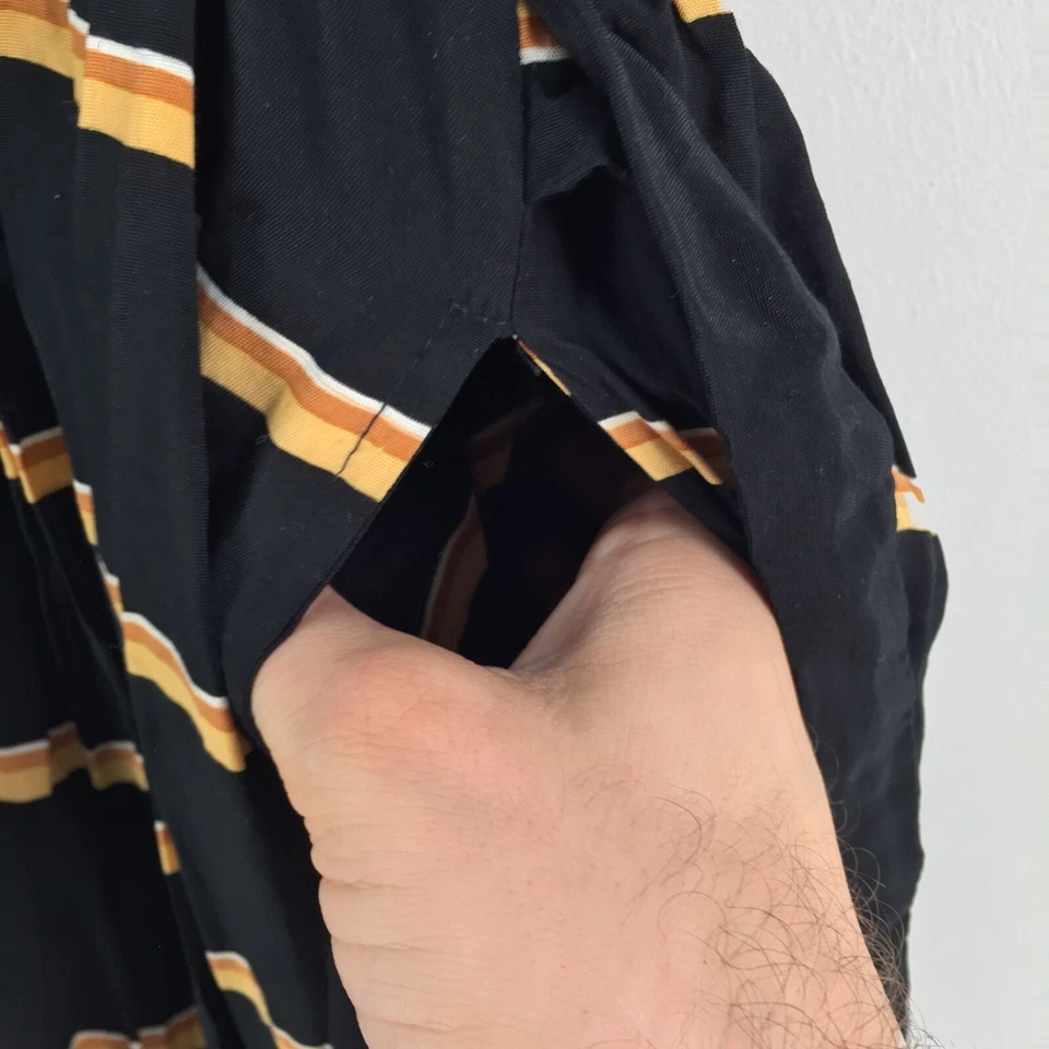 Mono mujer Faithfull the brand talla 8 negro rayas sin mangas halter070362 Foto 3 de 4