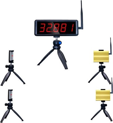 Ousmile Wireless Laser Sprint Timer Track 40 60 Yard Dash Running Speed Training