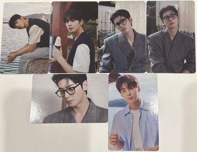 Cha Eun Woo AFTERIMAGE Behind Photo Exhibition Admission Benefits Photocard POB