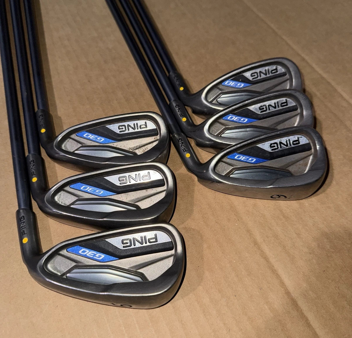 PING Golf Swing 2nd | (D-52544596434) Set Iron G30 Ping R TFC390 シャフト 7本(6-SW) アイアン G30 ピン クラブ