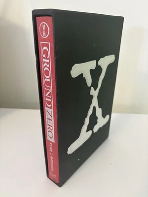 The X Files Ground Zero By Kevin J Anderson Hardcover Book Signed Numbered - Image 1 of 4
