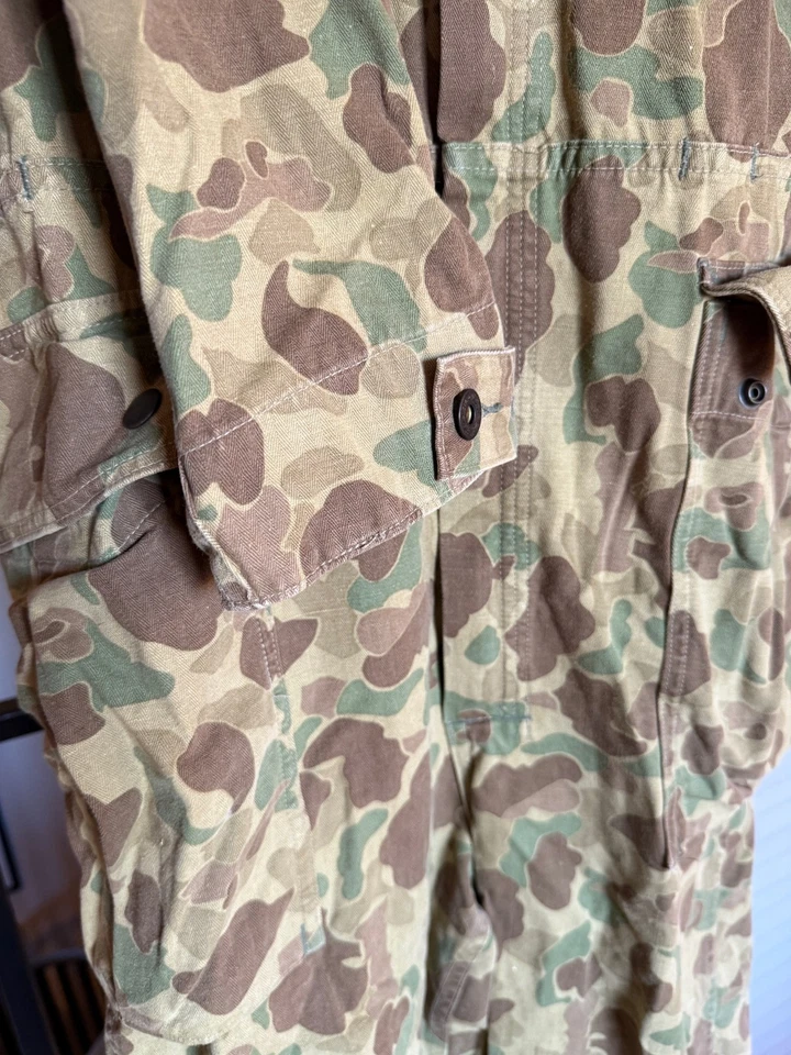 RRL Ralph Lauren Mens XS 523rd Bomb Group Camo Jumpsuit Coverall Type D-2 - Image 4 of 4