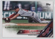 2016 Topps Limited Edition Jace Peterson #357 6o2