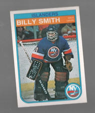1982 O-Pee-Chee Hockey Billy Smith New York Islanders #211 Near Mint or Better