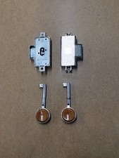 MLM Hettich Aufschraubschloss Drehstangenschloss Möbelschloss Schloss Dorn 25 mm