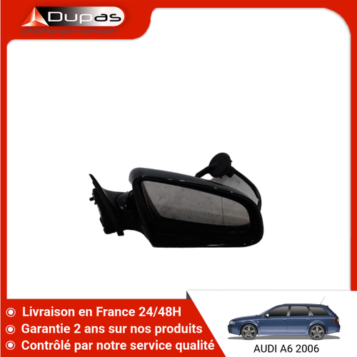 Rétroviseur électrique Avant Droit Audi A6 - Référence 4F1858532J01C, Occasion Fonctionnel