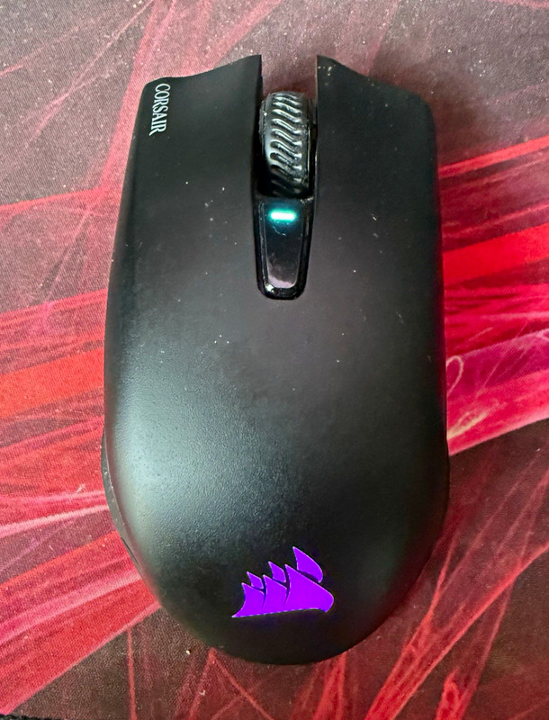 Corsair Harpoon RGB Wireless Gaming Mouse with Original USB Receiver Dongle