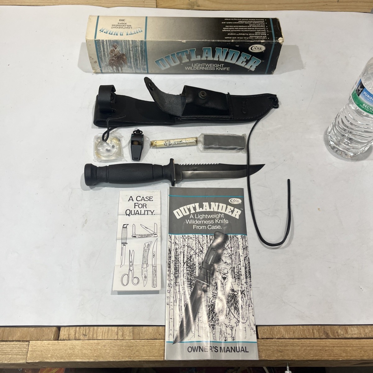 Nobu1994 Rare 1986 CASE XX #369 OUTLANDER LIGHTWEIGHT WILDERNESS