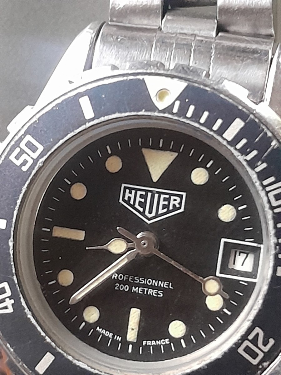 Heuer 756 Automatic Bo Derek Ladies diver Monnin 844 | eBay