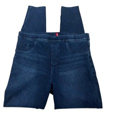 Spanx jean-ish pull on legging jeans Women's size L