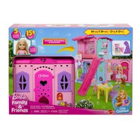 Barbie Aufklappbares Chelsea Pop-Up-Haus Offene Verpackung JFW49 Deutsch 2025