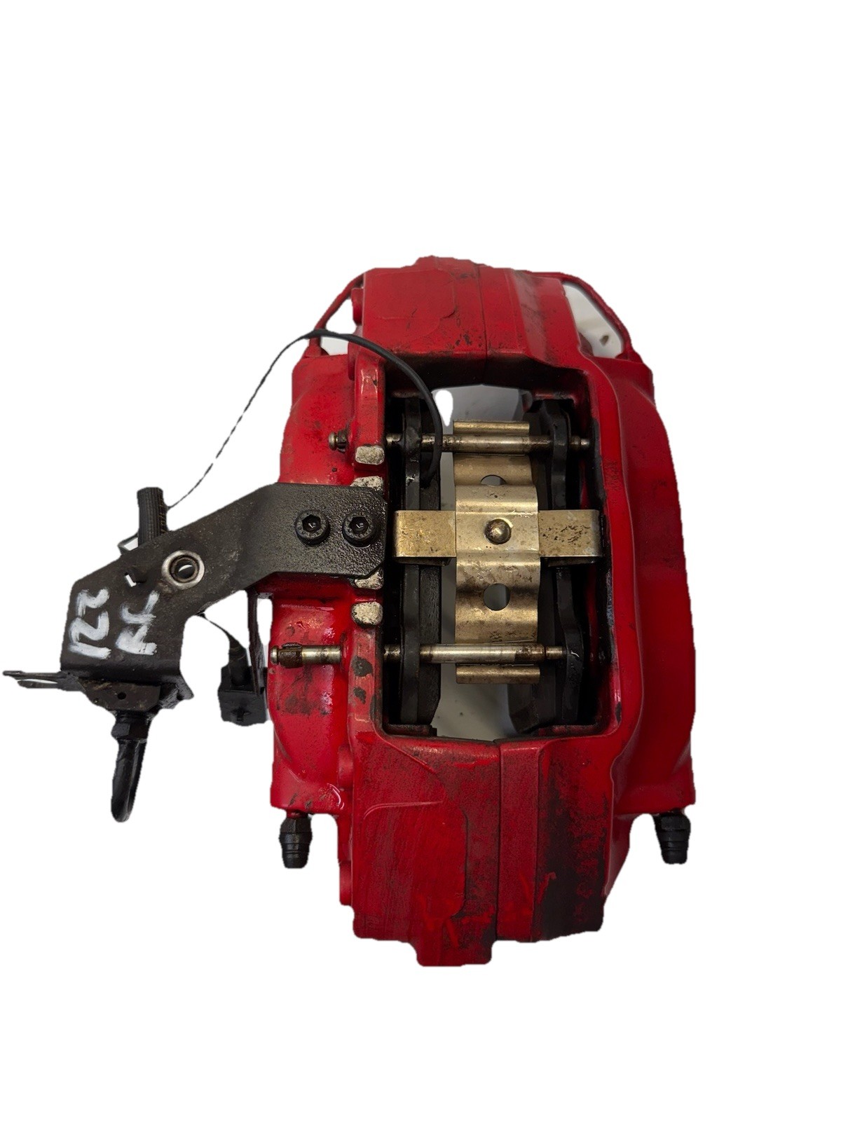 2013-2016 Maserati Ghibli M157 3.0L AWD Rear Right Brake Caliper Red OEM