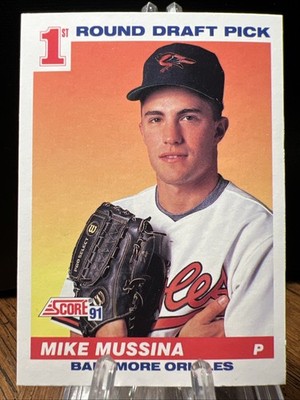 1991 Score #383 Mike Mussina RC