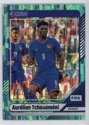 2024 Panini Donruss FIFA Teal /199 Aurelien Tchouameni Aurélien Tchouaméni 0nr3