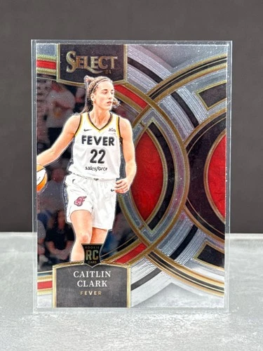 Caitlin Clark 2024 Panini Select WNBA RC Premier Level Rookie #151 Fever
