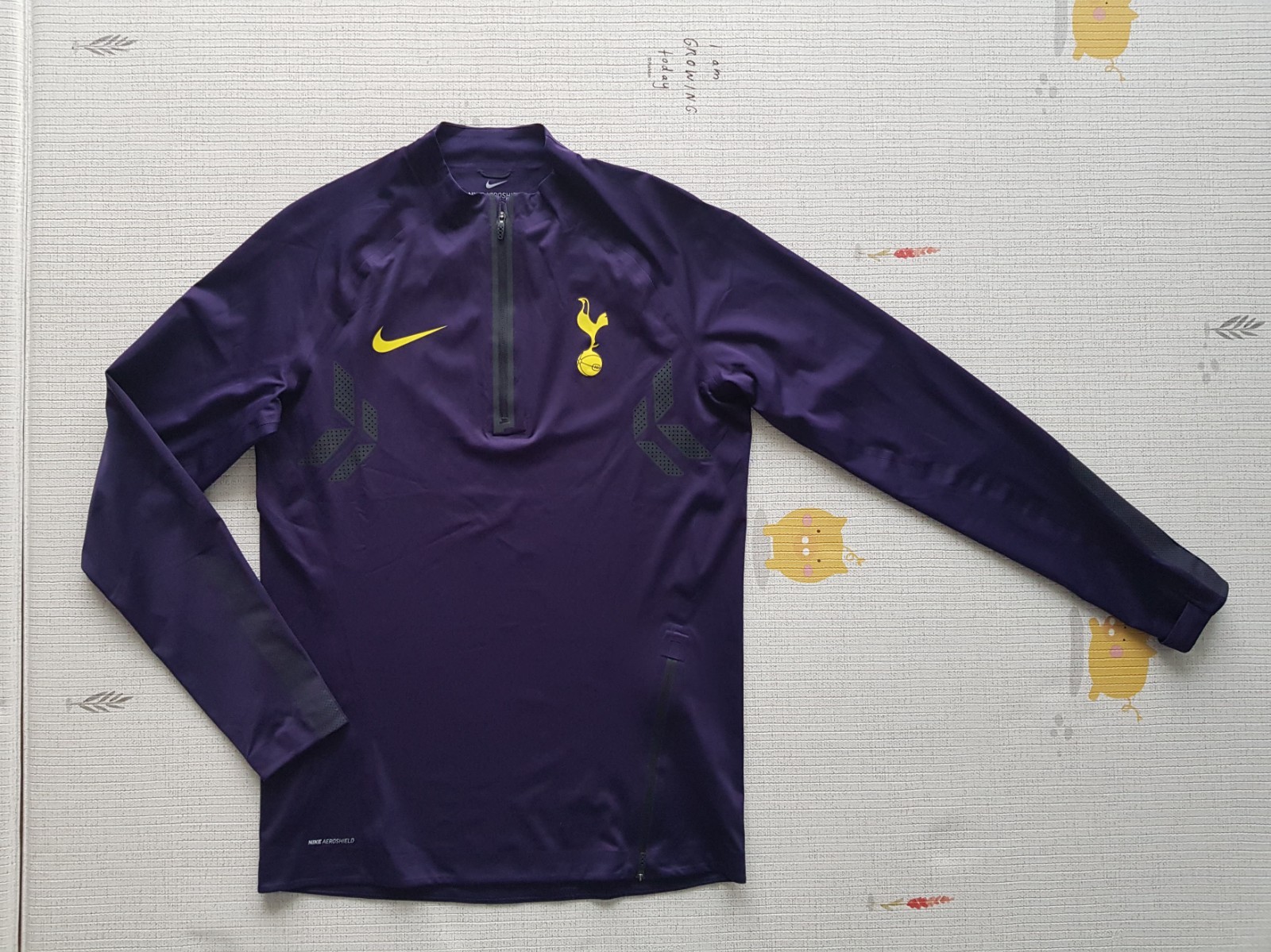 NIKE TOTTENHAM HOTSPURS TRAINING DRILL AEROSHIELD TOP JACKET PULLOVER SIZE S