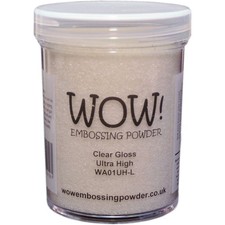 Wow Embossing Powder WOW Embossing Powder 160ml-Clear Gloss Ultra Hig 2Pk 