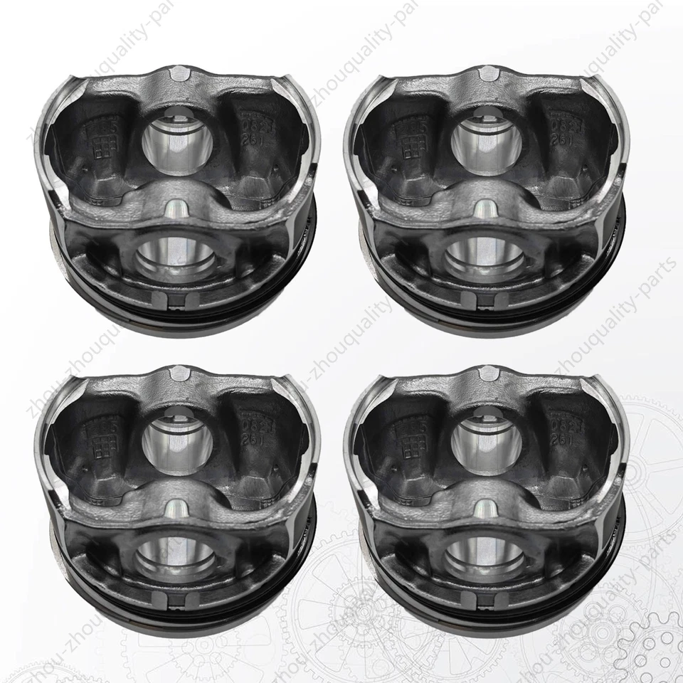 Juego de pistón mejorado KS con conjunto de anillo 23 mm para VW Golf Jetta Audi A4 A5 A6 2.0T Foto 3 de 4